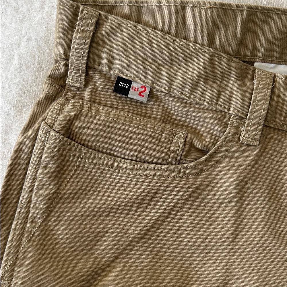 Carhartt Flame Resistant Canvas Pants - Khaki - Picture 4 of 11